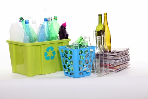 Innovative recycling technologies used in Hackney